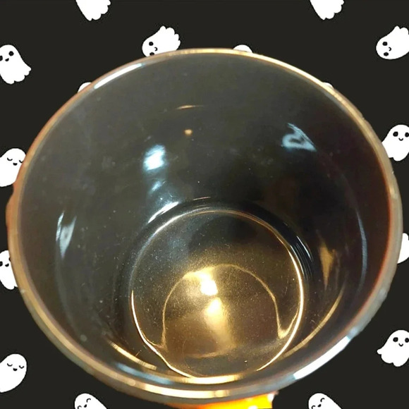 Halloween Pumpkin Hello Kitty Orange and Black Coffee Tea Mug - Picture 4 of 5